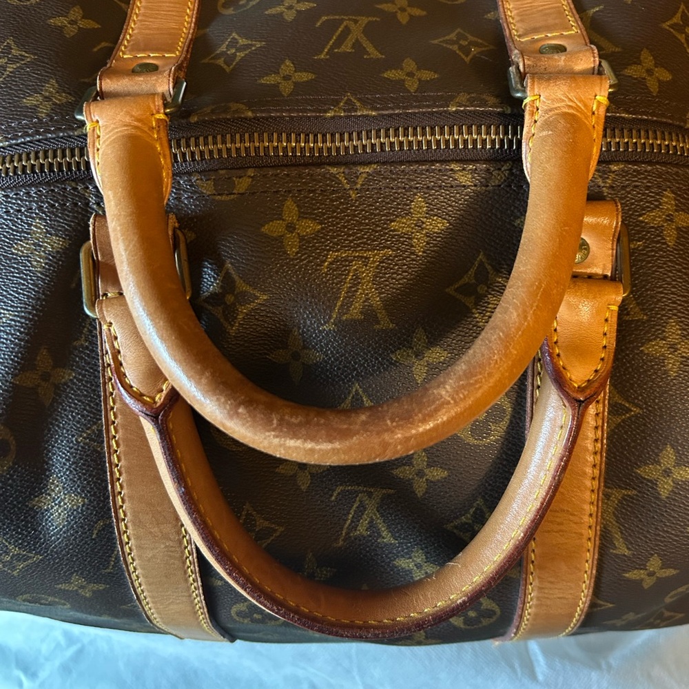 Louis Vuitton keepall 50 Monogram-Vintage 1990 MI code, made in France - Picture 12 of 15